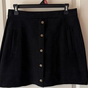 Persun Black Mini Skirt size Medium